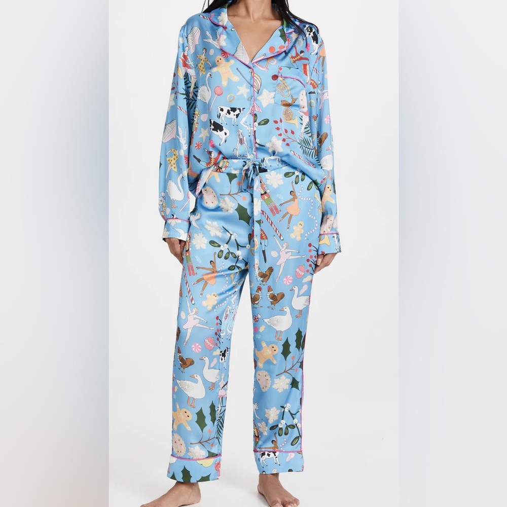 Karen Mabon “12 Days of Christmas” Pajama Set, M